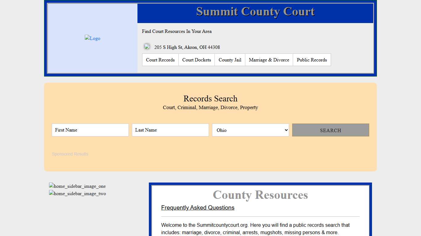 Summit County Court | Records Search