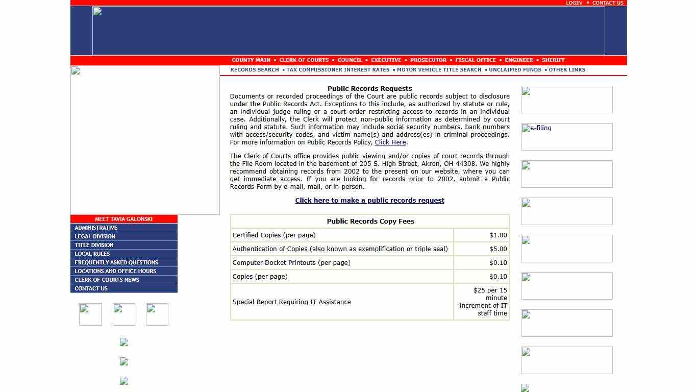 Public Records Requests